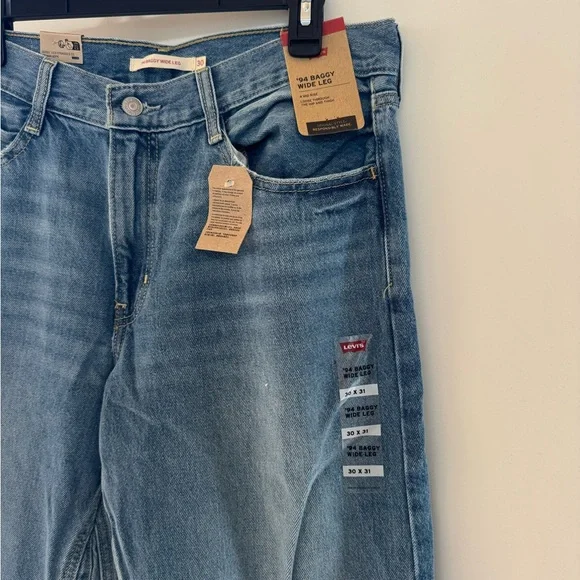 Levi's Light Blue Flare Jeans - Picture 2 of 5